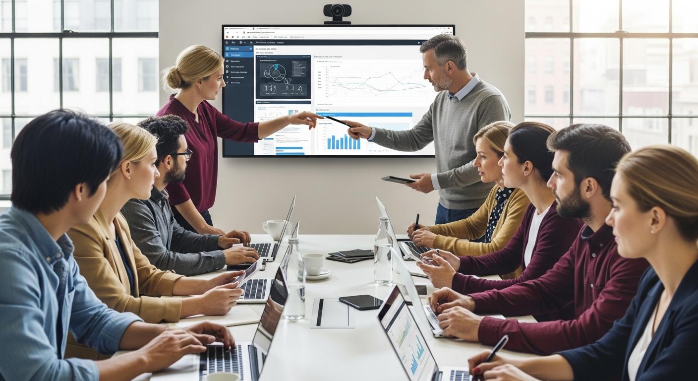 Capacitar al equipo en funcionalidades clave