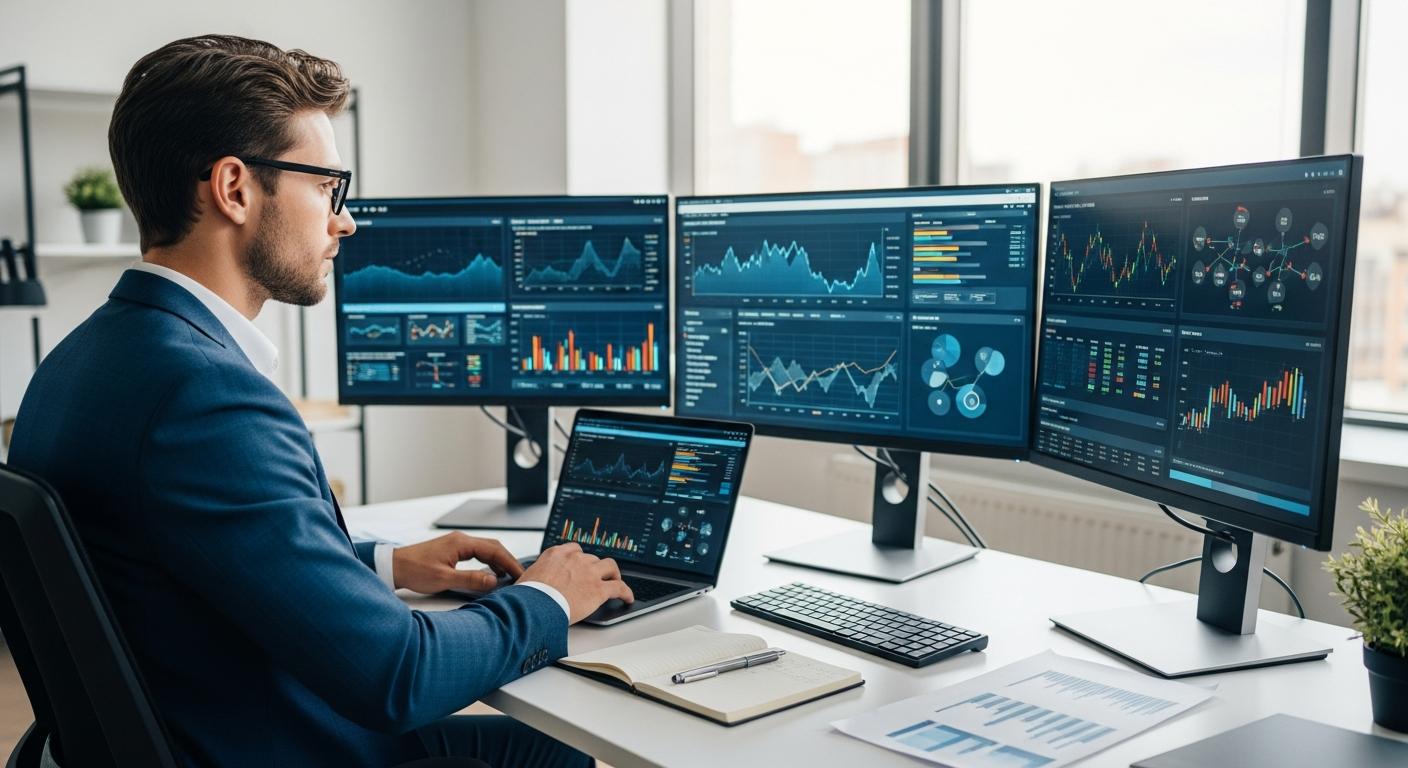 Analizar el ⁣mercado y la competencia visual