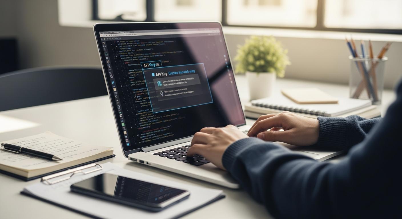 Configurar correctamente la clave api en el entorno adecuado