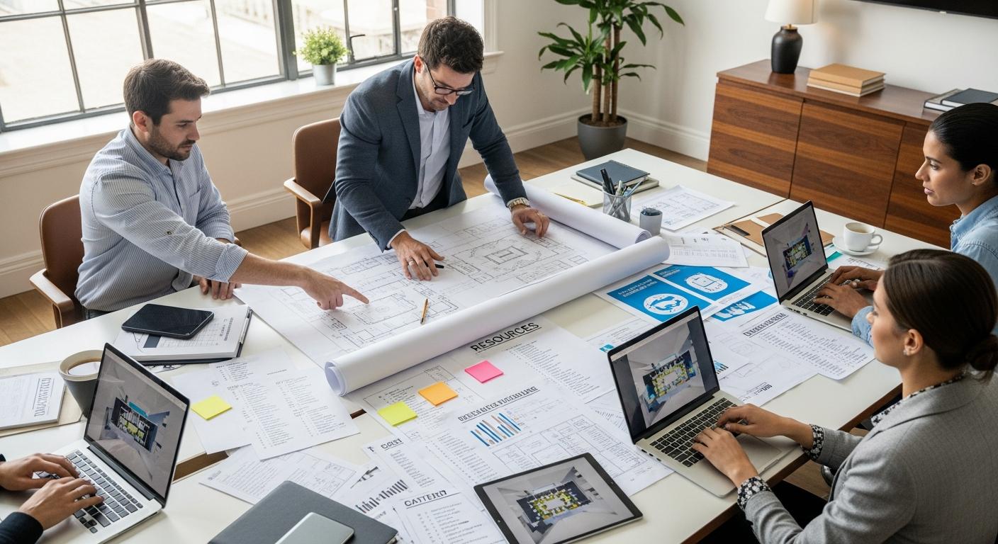 Planificar la estructura y recursos del evento