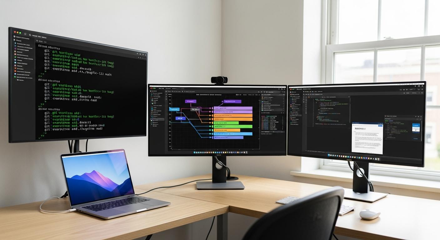 Cómo usar Claude Code Worktrees de manera profesional en 2026 4 crear y gestionar worktrees para múltiples ramas simultáneamente
